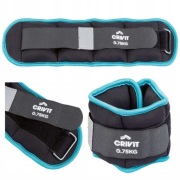 Crivit OBCIĄŻNIK CIĘŻAREK NA KOSTKI NADGARSTKI 0,75kg