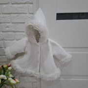 Płaszczyk kożuszek dla dziecka 74/80