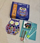 Zabawka klips koraliki klasyfikacja kolorów Montessori