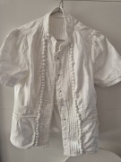 Bluzka z pomponami z kulkami vintage summer 09