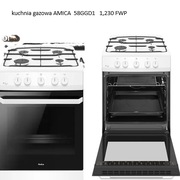 Kuchnia gazowa Amica 58GGD1.23ZOFP(W)