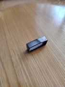 Elegancka metalowa szlufka wysokiej jakości na skórzany pasek do spodni