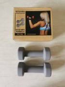 Hantle, hantelki, ciężarki 2x1,5kg Spokey winylowe nowe