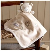 Natures Purest koc Przytulanka dla niemowląt 38x38 cm kocyk