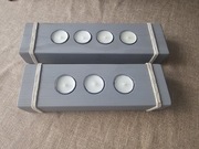 Drewniane świeczniki rustykalne