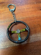 Brelok kierownica sportowa dla kierowcy rajdowca fana sportu samochód auto