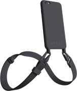 Hanek Etui na telefon Twist Black do zawieszenia na iPhone 7/8 Plus 