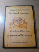 Klaudiusz Klaudian - O porwaniu Prozerpiny