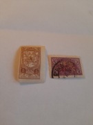 polska  - litwa środkowa 1921 - 2 znaczki