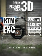 Uchwyt rejestracji kierunkowskazów KTM EXC 300 