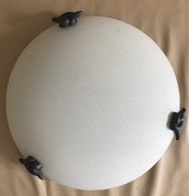 Plafon ecru 30 cm srednicy