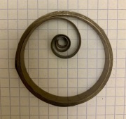 Sprężyna do zegara budzika werk mechanizm części 
