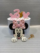 Myszka Minnie z masy cukrowej