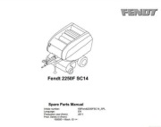 Katalog części prasa fendt 2250 