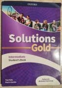 Solutions Gold, Intermediate,podręcznik,Oxford