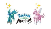 Shiny Origin Palkia + Dialga Pokemon Legends Arceus