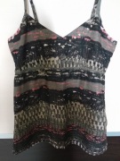 BOHO Piękna bluzka Charles Vögele na ramiączkach