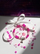 Bransoletka inspirowana kotem z cheshire 