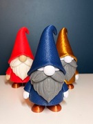 Świąteczne skrzaty 3D – urocza dekoracja, która stworzy klimat! GRANATOWY