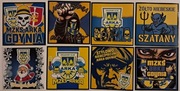 Vlepki ARKA GDYNIA, Cracovia, Lech, KSZO, Gryf Wej, Gwardia Kosz # 117