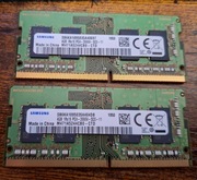 SAMSUNG DDR4 SODIMM 2666MHZ 8GB 2 KOŚCI SUPER STAN okazja !