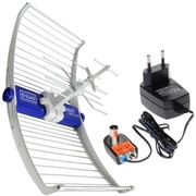 Antena DVB-T/T2 szerokopasmowa Telmor ASR IQ BIŁGO