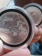 1 oz Ag 999 " skrętka " Back to the future. Jedyna w swoim rodzaju.