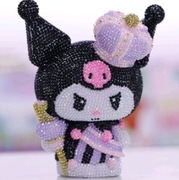 figurka diamencikowa dyi kuromi dla dziewczynki
