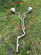 Wydech tłumik Mercedes W211 3.0 CDI V6 E280 