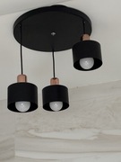 Lampa / żyrandol trójpunktowy