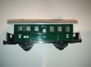 Dwuosiowy wagon osobowy Fleischmann H0 DB Metal! Szyby!