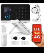 Alarm bezprzewodowy WiFi + GSM 4G LTE z aplikacją TUYA Smart Life 4G