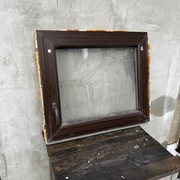 Okno PCV 90x77 dąb bagienny 