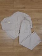 Zestaw/komplet bluza, spodnie, kolor beżowy, rozmiar S/M, Werdana pol. prod