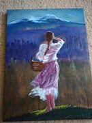 Jagna- olejny obraz Artura Sudaka