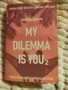 Książka młodzieżowa, romantyczna "My dilema ja you"