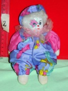 Lalka arlekin pajac stare kolekcjonerskie klauny .