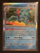 Pokémon TCG Feraligatr SVP 089 Temporal Forces  oryginał ENG