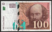 Francja 100 franków 1998 - Paul Cezanne