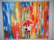 Obraz ręcznie malowany duży unikat