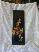 Dekoracja na desce obrazy z Laki PRL