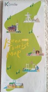 Mapa Korei Płd. (South Korea) - wyd.turystyczne,stan-b.db