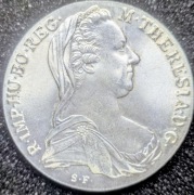 Moneta Talar Maria Teresa 1780 Czytaj opis