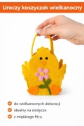 Koszyczek Wielkanocny idealny dla małych dzieci 