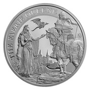 St Helena Faerie Queene Una & Redcrosse 1 oz Ag
