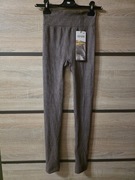 Leginsy prążek bawełna 