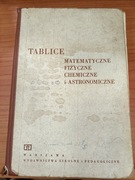 Tablice matematyczne Fizyczne Chemiczne i Astronomiczne 