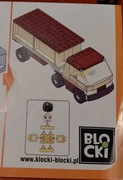 Klocki BLOCKI samochód ciężarówka 
