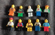 10 figurek ludzików LEGO  