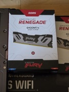 DDR5 Kingston Fury Renegade 6400MHz CL32 2x16GB